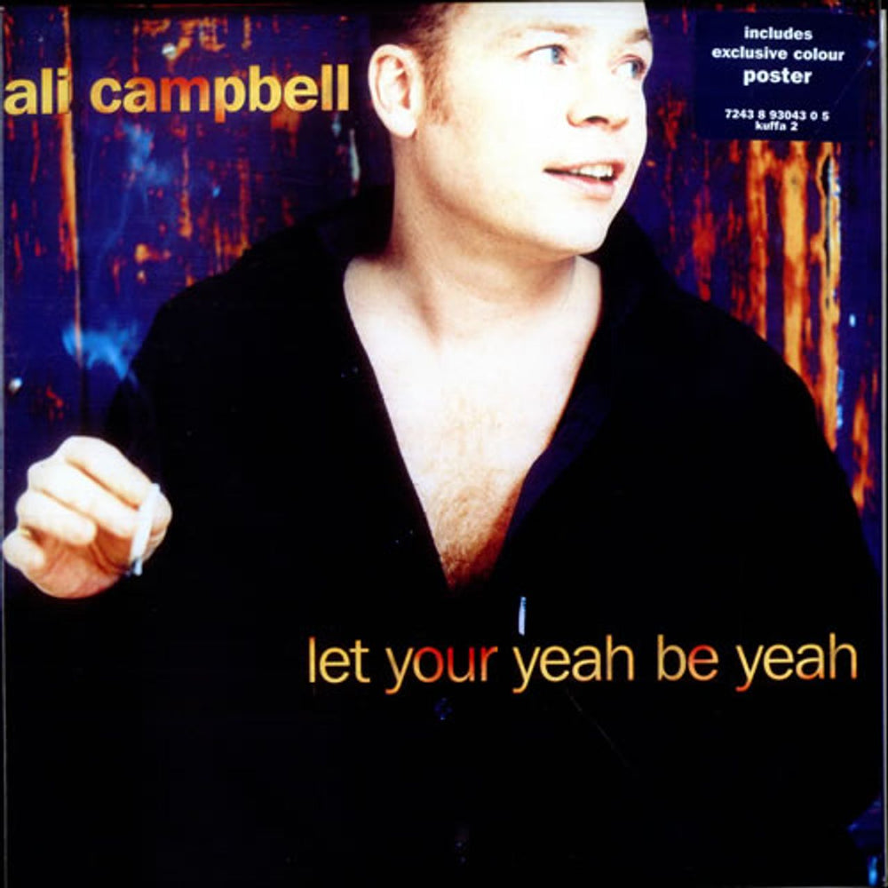 Ali Campbell Let Your Yeah Be Yeah UK 10" vinyl single (10 inch record) KUFFA2