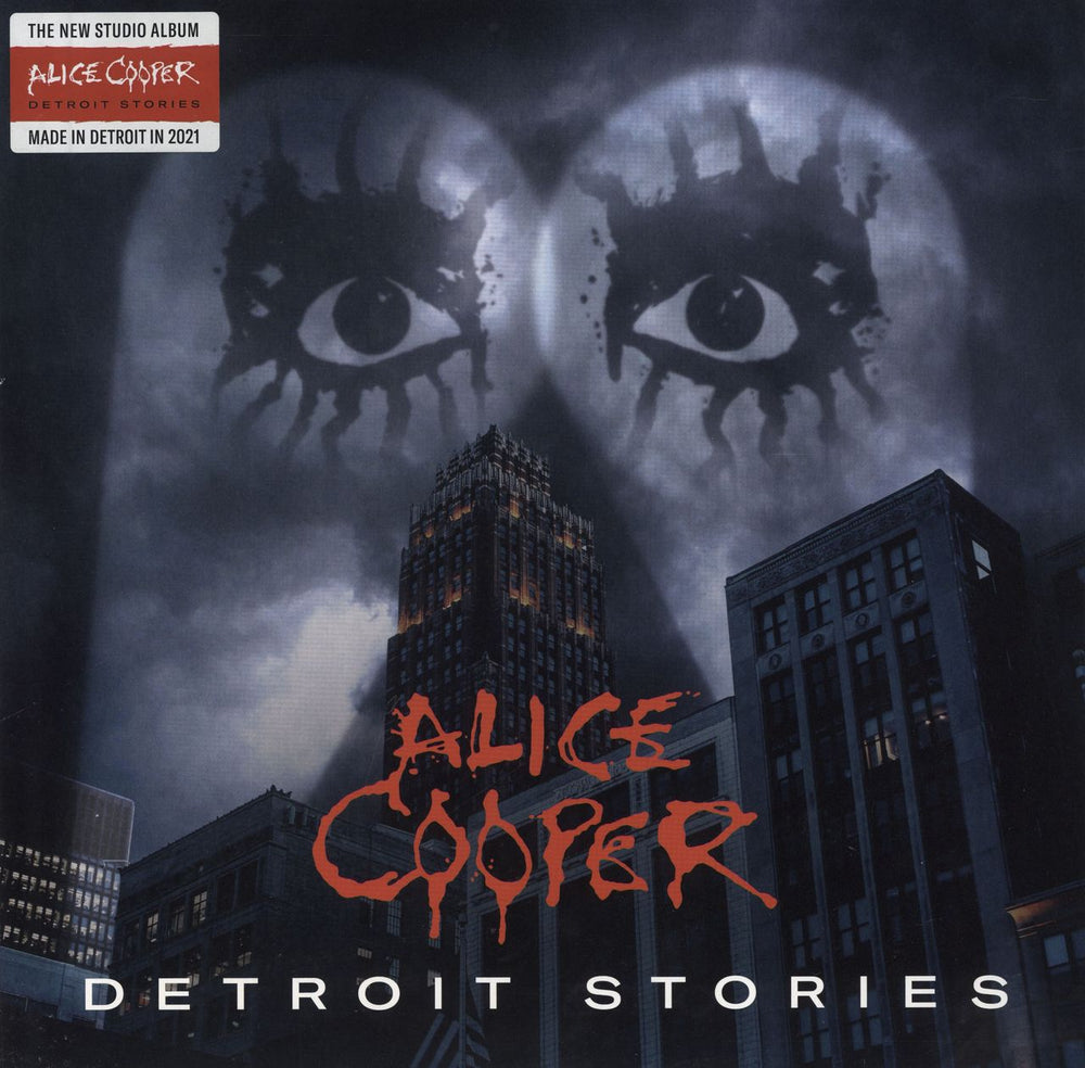 Alice Cooper Detroit Stories UK 2-LP vinyl record set (Double LP Album) 0215400EMU