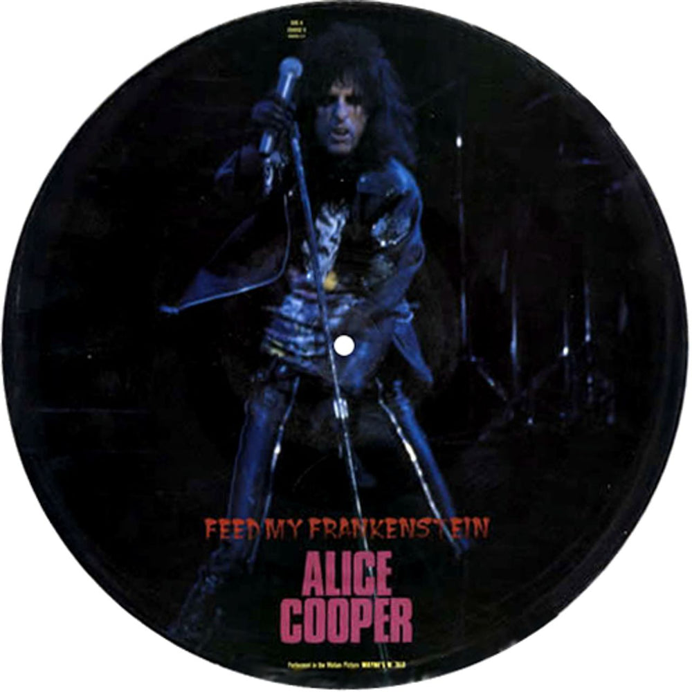 Alice Cooper Feed My Frankenstein UK 12" vinyl picture disc (12 inch picture record) 6580926