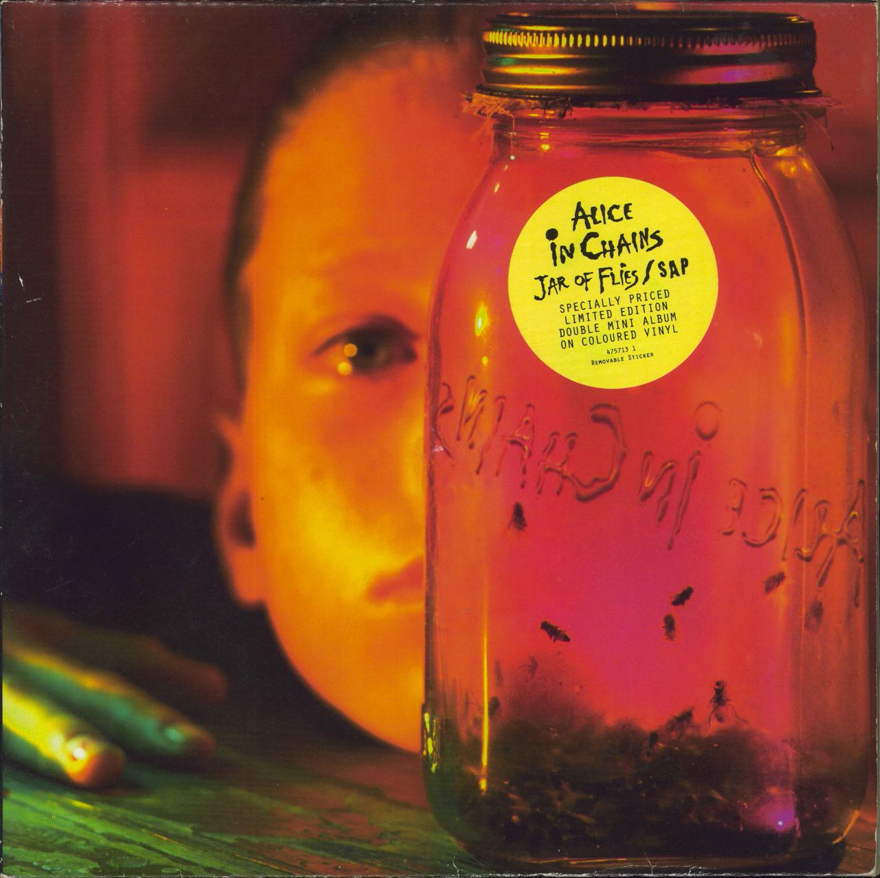 Alice In Chains Jar Of Flies / Sap - Blue & Yellow Vinyl UK 2-LP