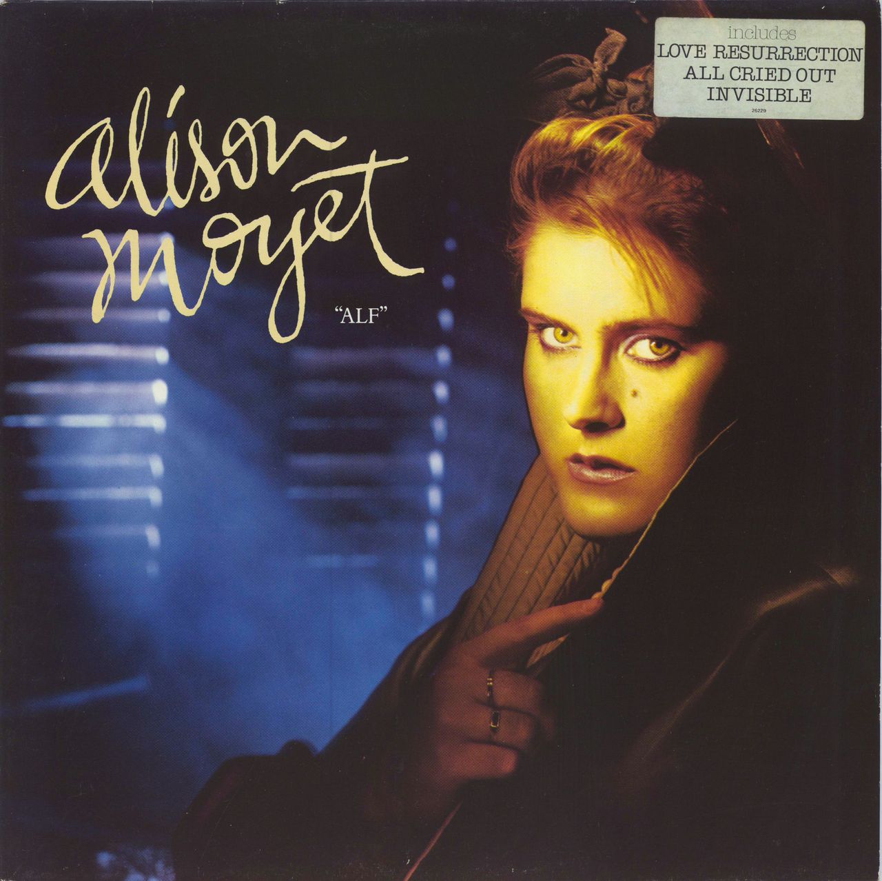 Alison Moyet Alf - Hype Stickered (3-song) Dutch vinyl LP album (LP record) 26229