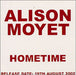 Alison Moyet Hometime UK Promo CD album (CDLP) SANPR128