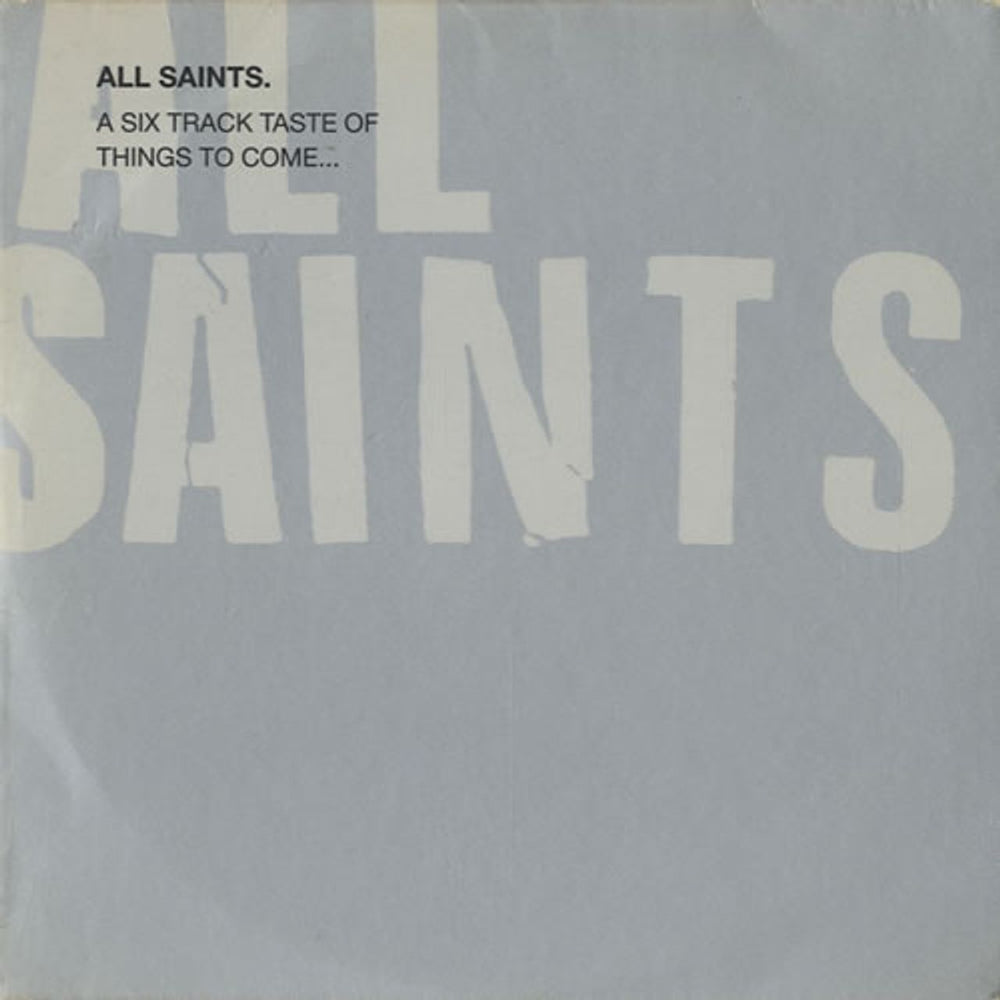 All Saints All Saints - Album Sampler UK Promo CD album (CDLP) ALCD1