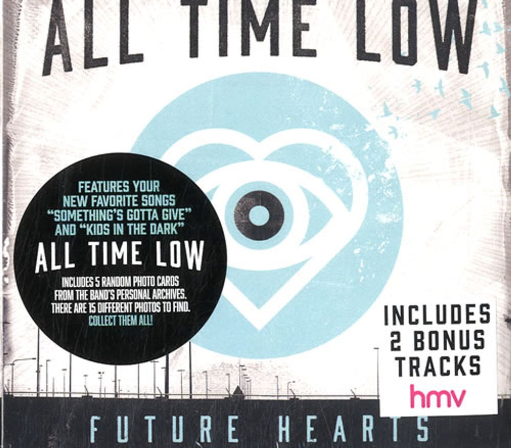 All Time Low Future Hearts - Sealed UK CD album (CDLP) HR2131-2