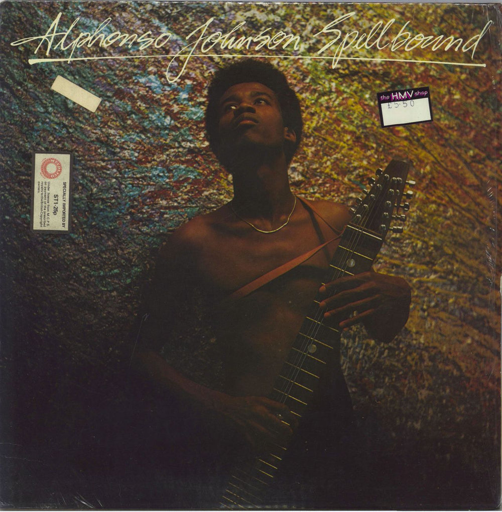 Alphonso Johnson Spellbound - shrink US vinyl LP album (LP record) JE34869