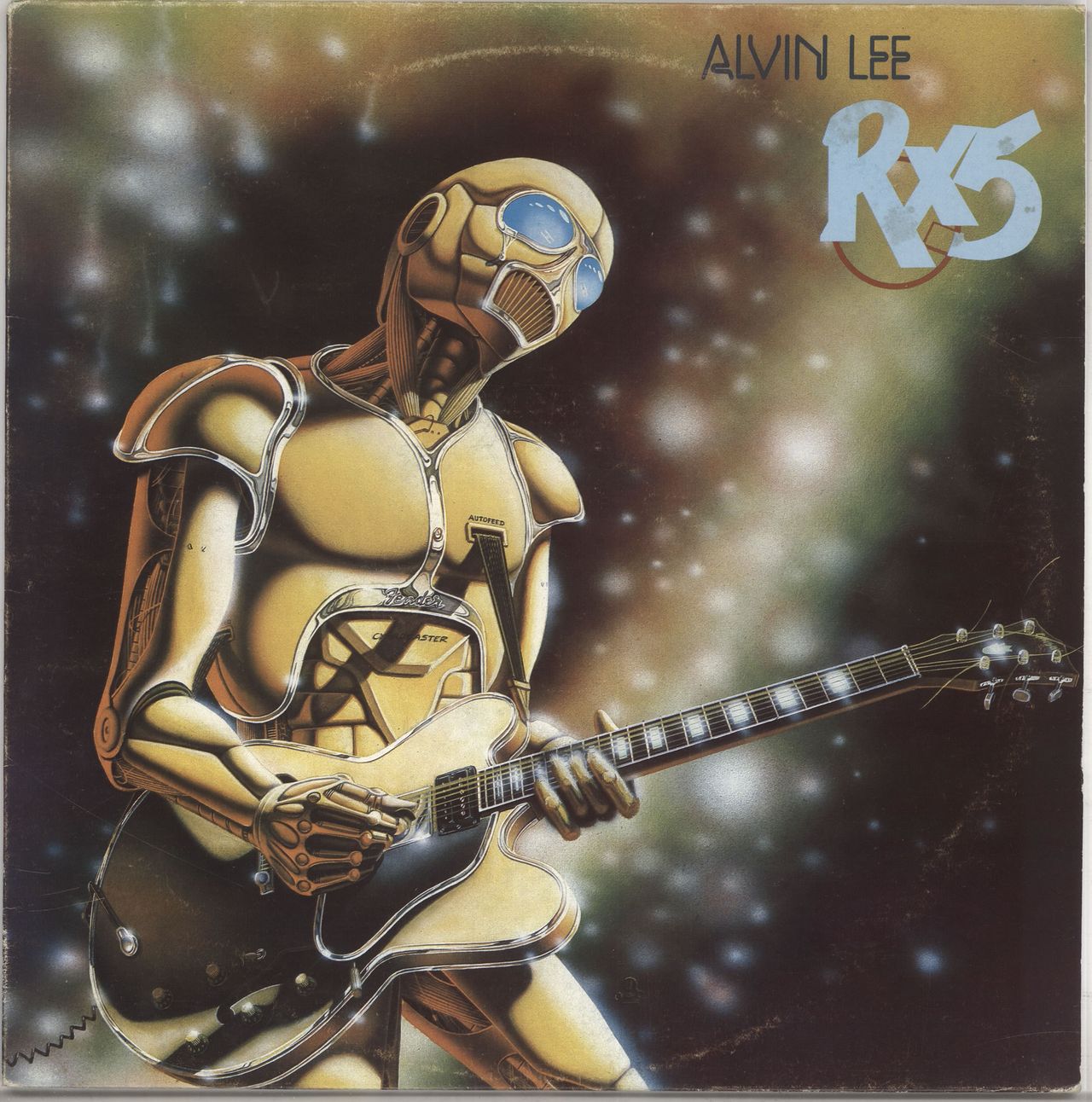 Alvin Lee RX5 Italian vinyl LP album (LP record) AALP5006