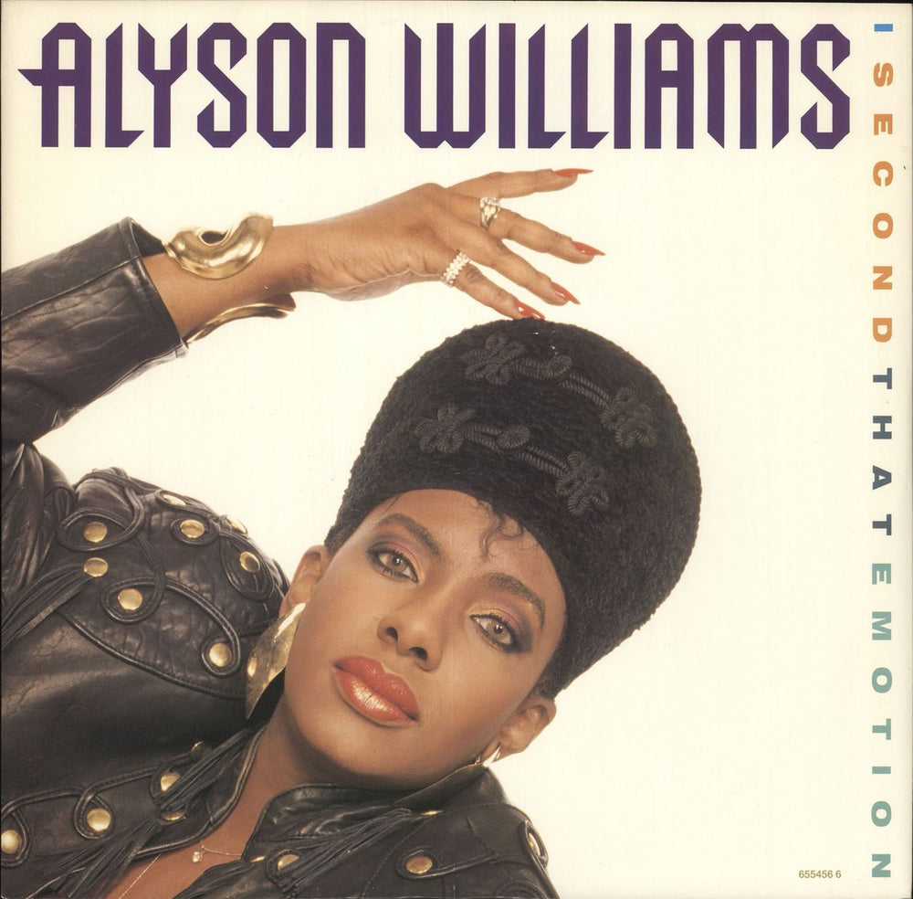 Alyson Williams I Second That Emotion UK 12" vinyl single (12 inch record / Maxi-single) 6554566