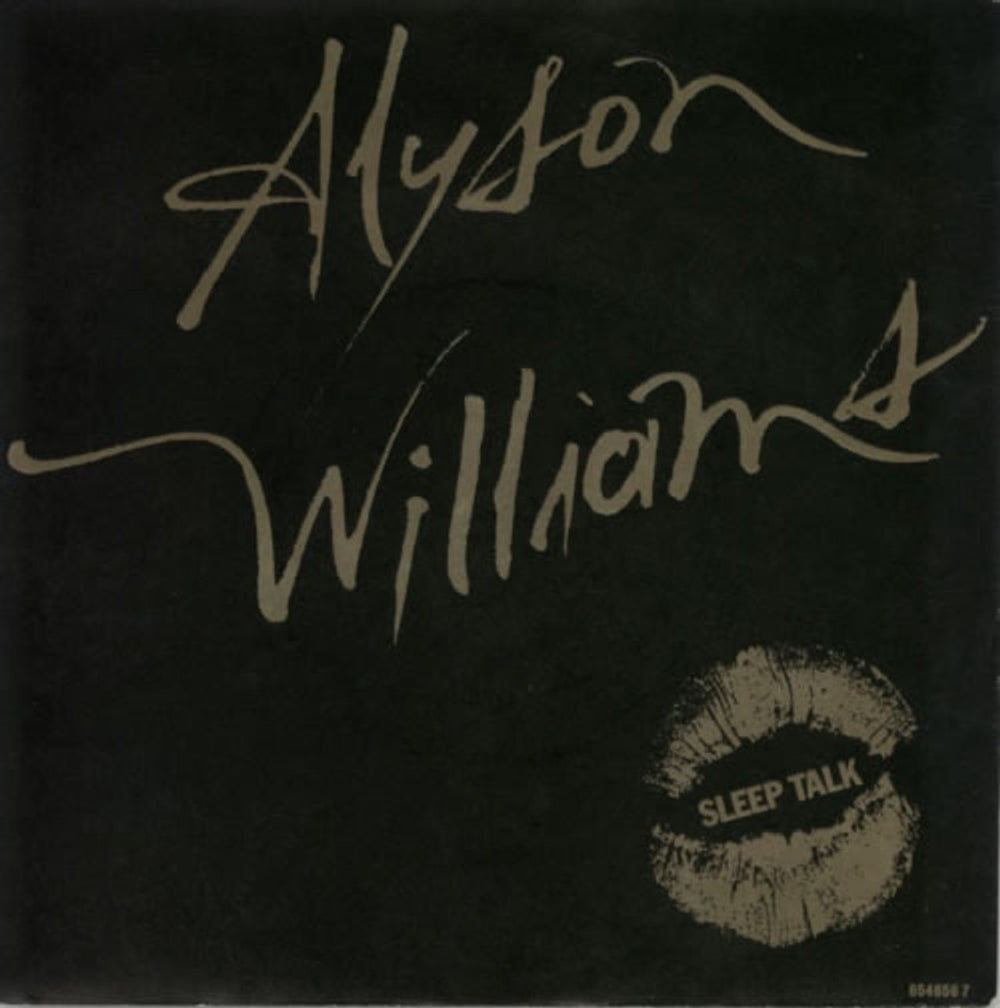 Alyson Williams Sleep Talk UK 7" vinyl single (7 inch record / 45) 6546567