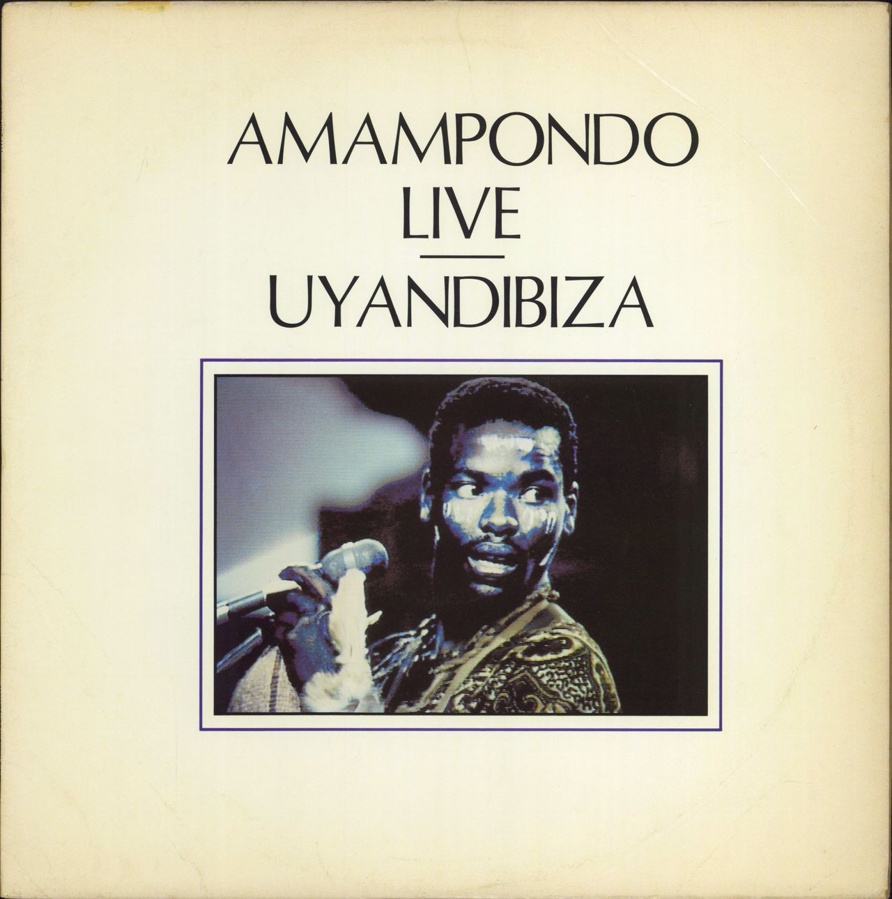 Amampondo Uyandibiza South African vinyl LP album (LP record) AM2