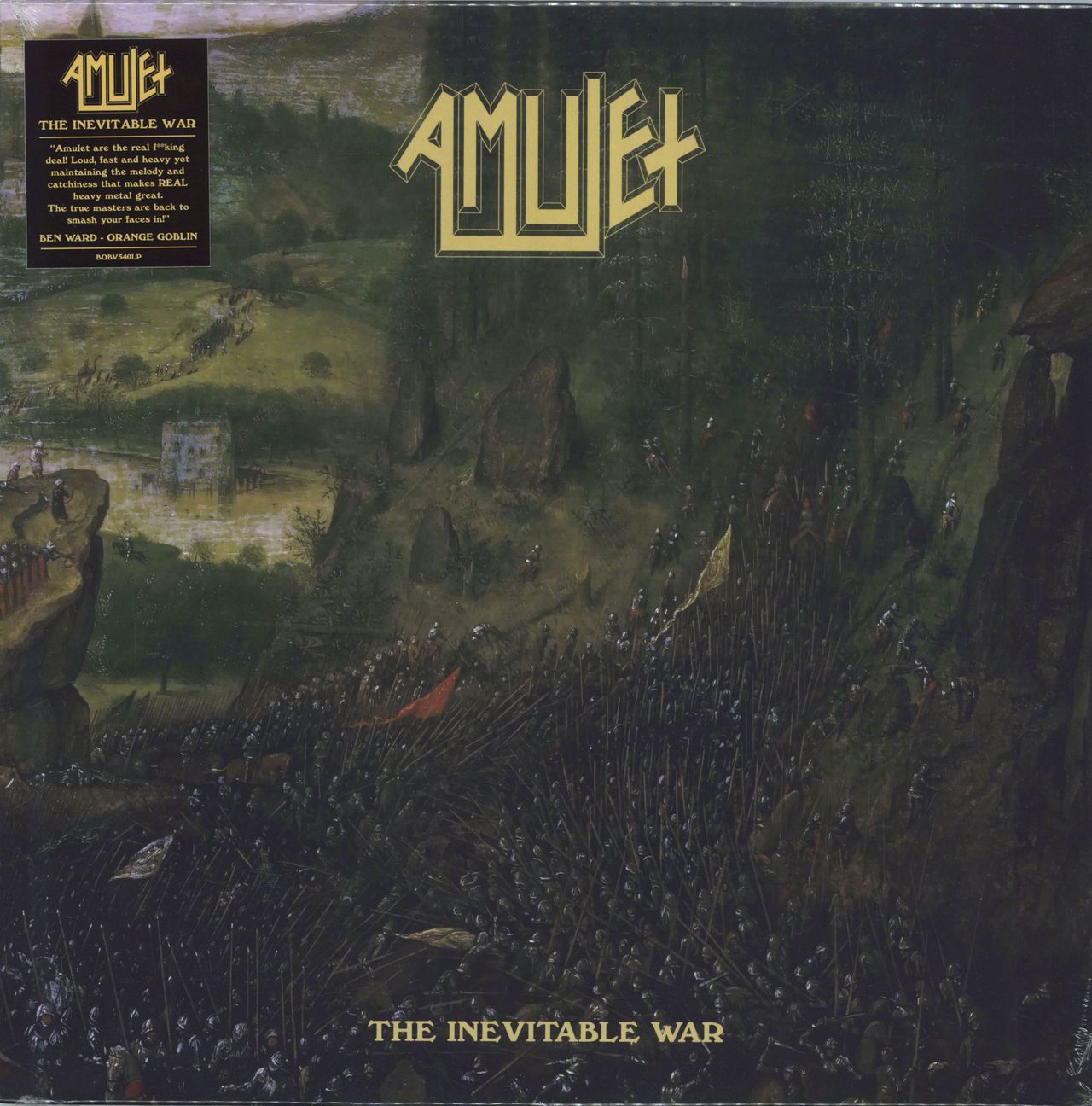 Amulet The Inevitable War - Sealed UK vinyl LP album (LP record) BOBV540LP