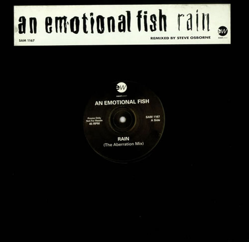 An Emotional Fish Rain UK Promo 12" vinyl single (12 inch record / Maxi-single) SAM1167