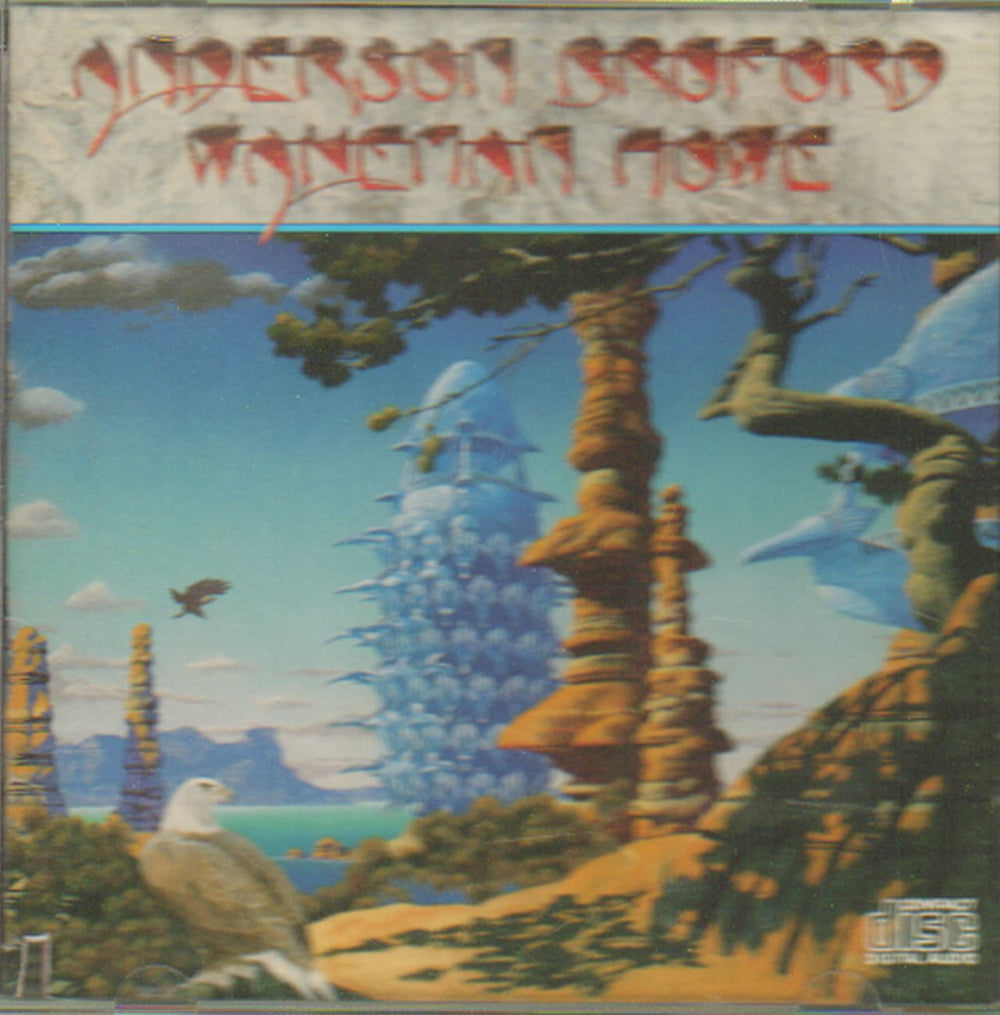 Anderson Bruford Wakeman Howe Anderson Bruford Wakeman Howe - Autographed US CD album (CDLP) ARCD85-90126