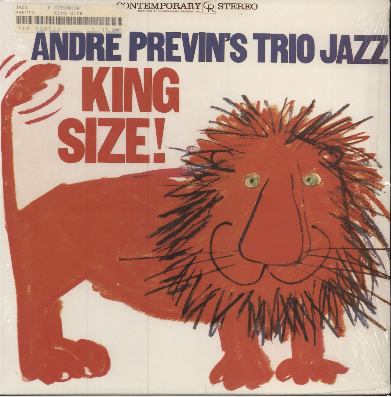 André Previn King Size! - Sealed South African vinyl LP album (LP record) FANT23