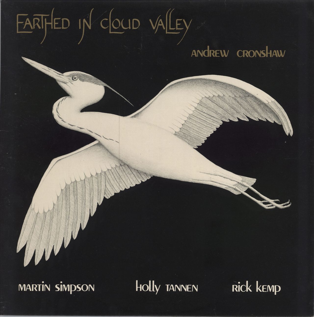 Andrew Cronshaw  Earthed In Cloud Valley UK vinyl LP album (LP record) LER2104