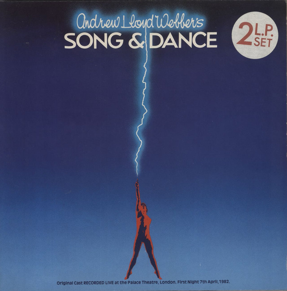 Andrew Lloyd Webber Song & Dance UK 2-LP vinyl record set (Double LP Album) PODV4