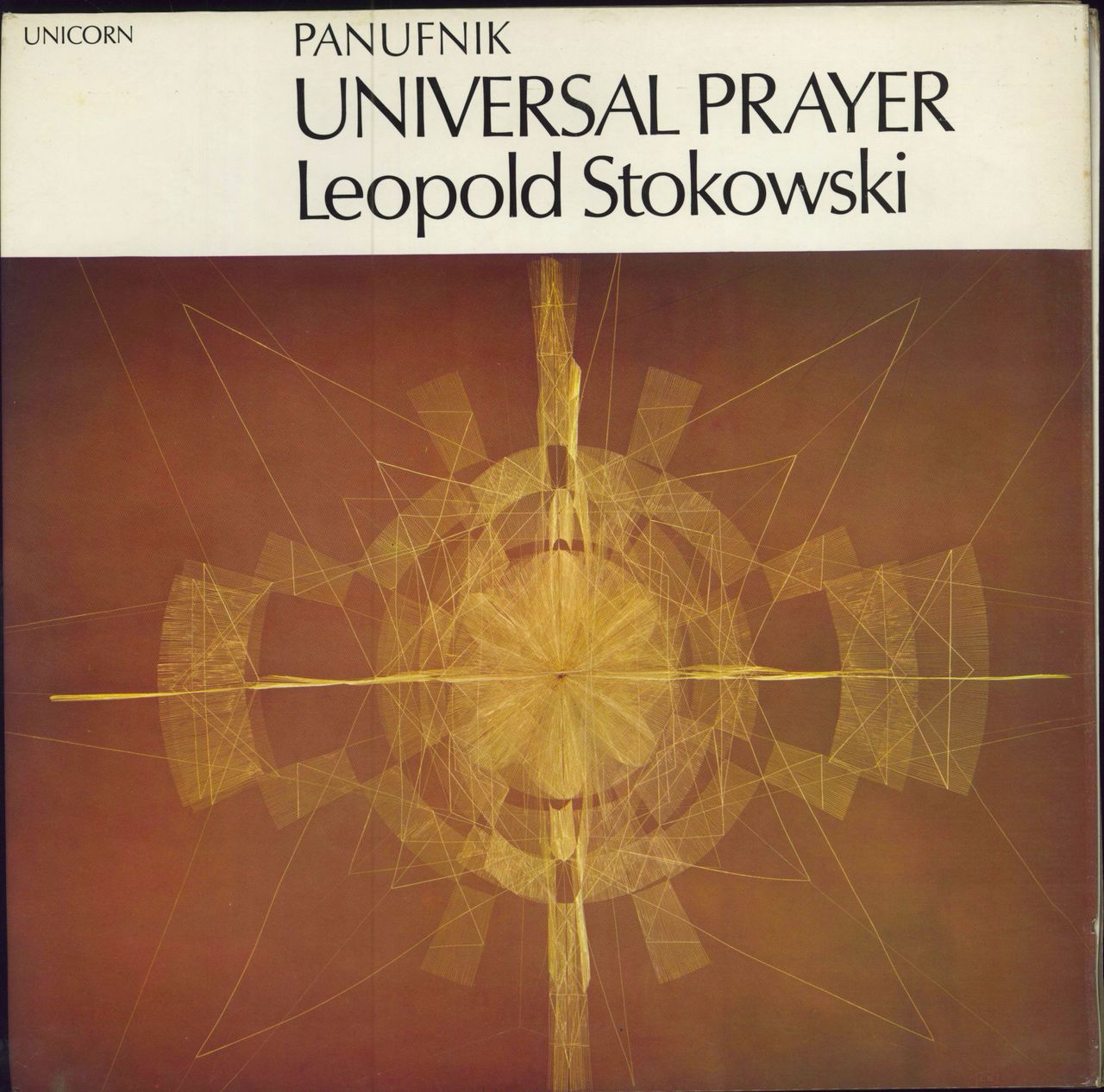 Andrzej Panufnik Universal Prayer UK vinyl LP album (LP record) RHS305