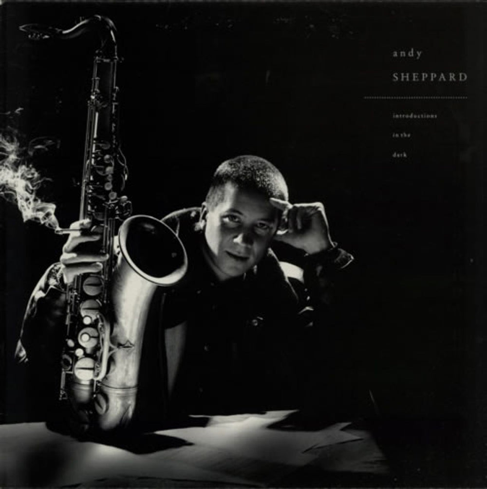 Andy Sheppard Introductions In The Dark UK vinyl LP album (LP record) AN8742