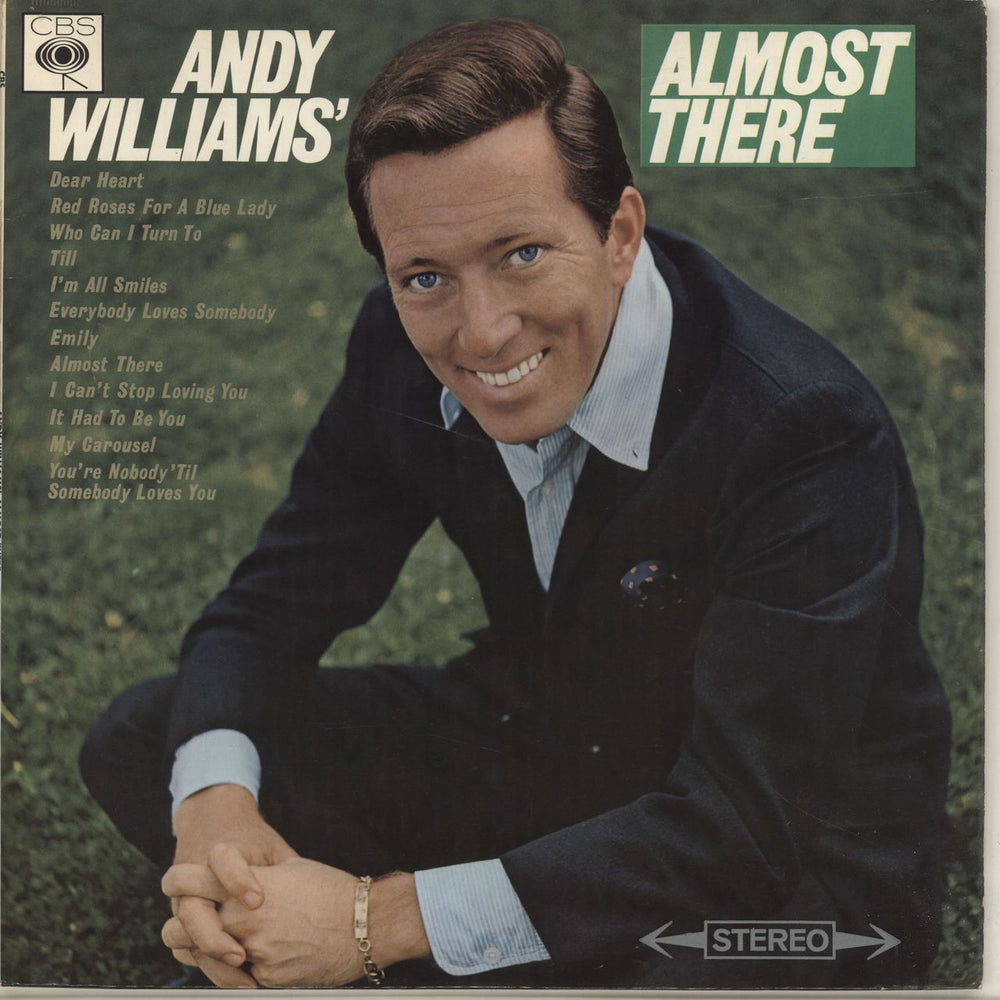 Andy Williams Almost There UK vinyl LP album (LP record) SBPG62533