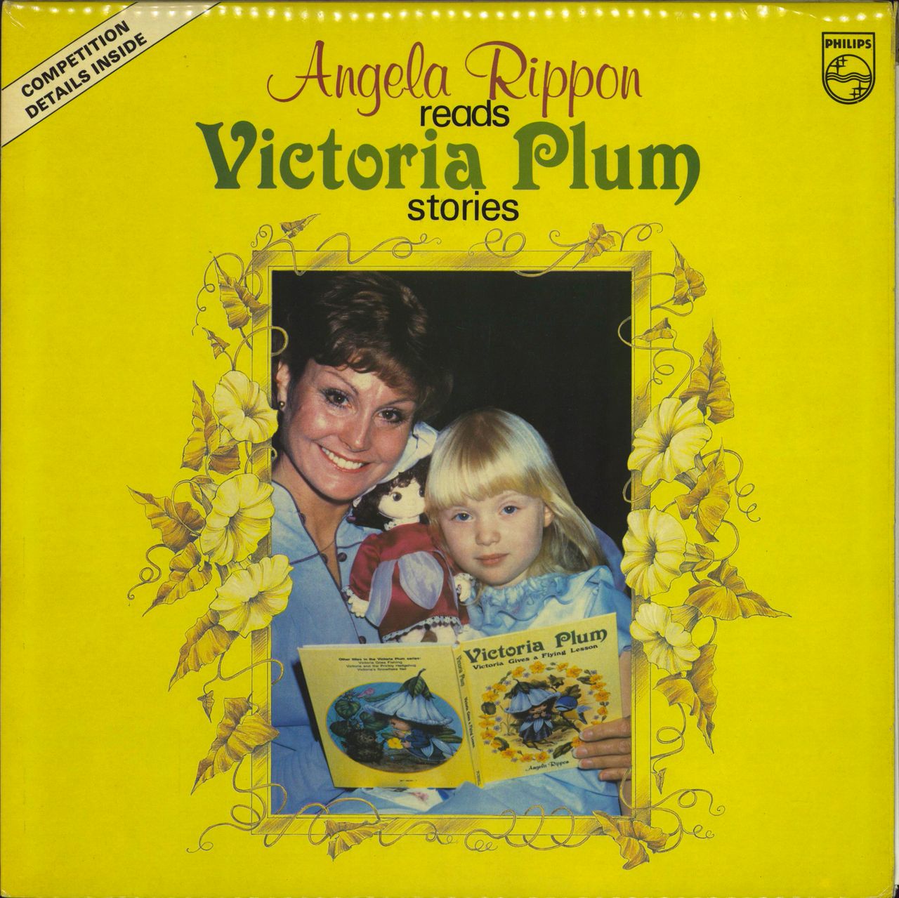 Angela Rippon Angela Rippon Reads Victoria Plum Stories UK vinyl LP album (LP record) 6381043