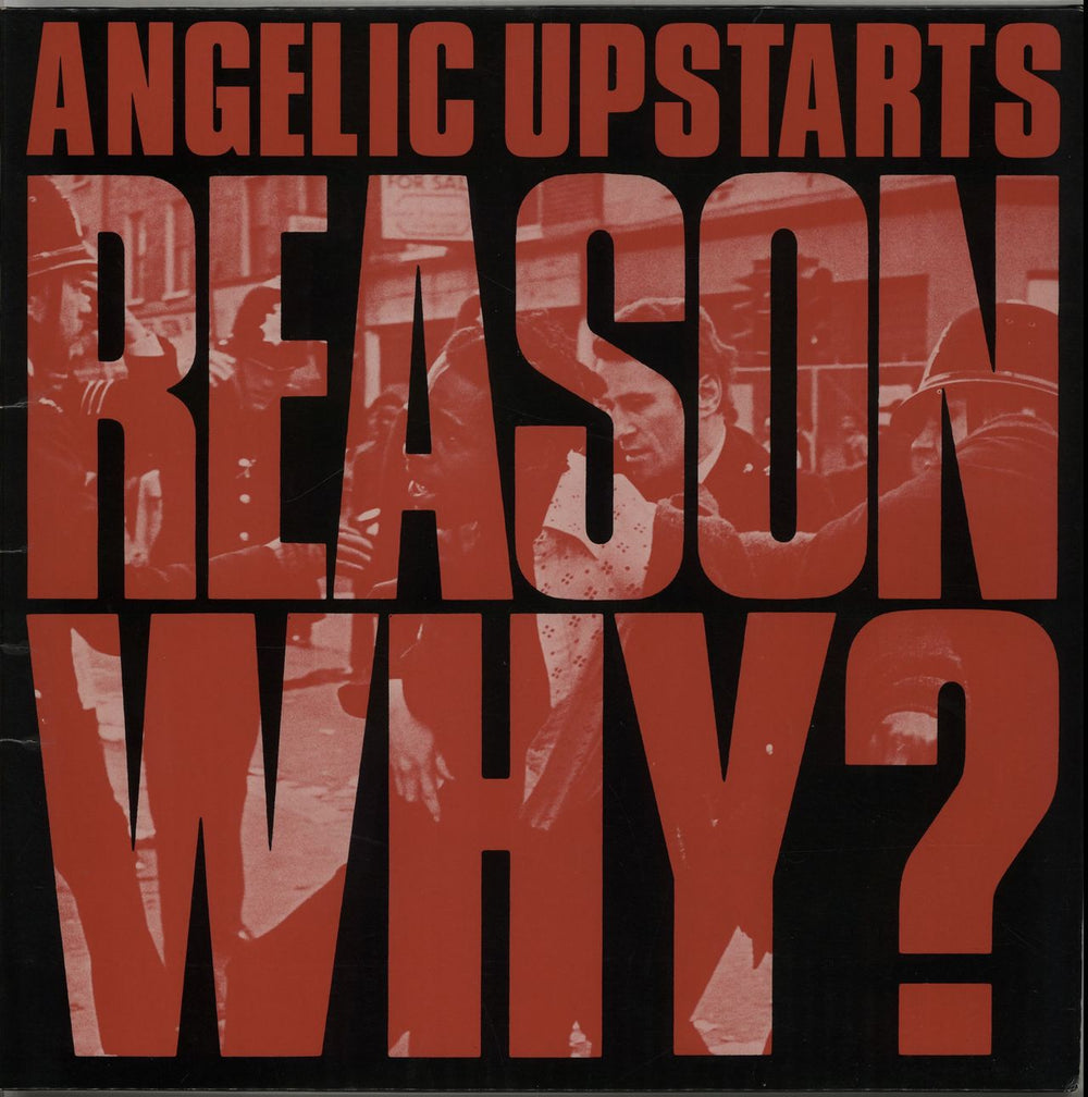 Angelic Upstarts Reason Why? UK vinyl LP album (LP record) GRAM004