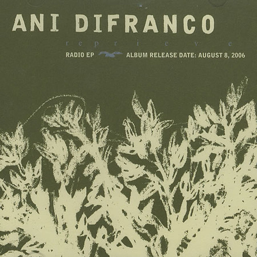 Ani Difranco Reprieve Radio EP US Promo CD single (CD5 / 5") PRO20523