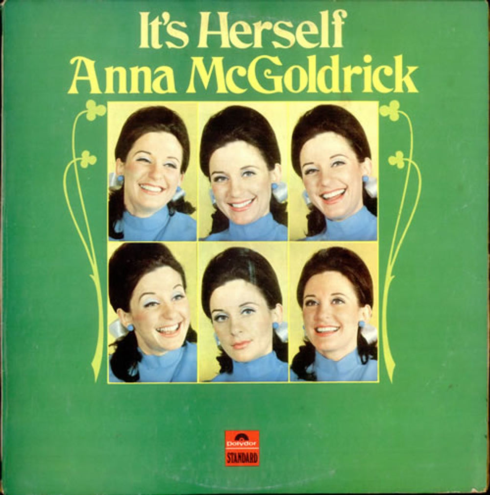 Anna McGoldrick It's Herself - Autographed Irish vinyl LP album (LP record) 2384030