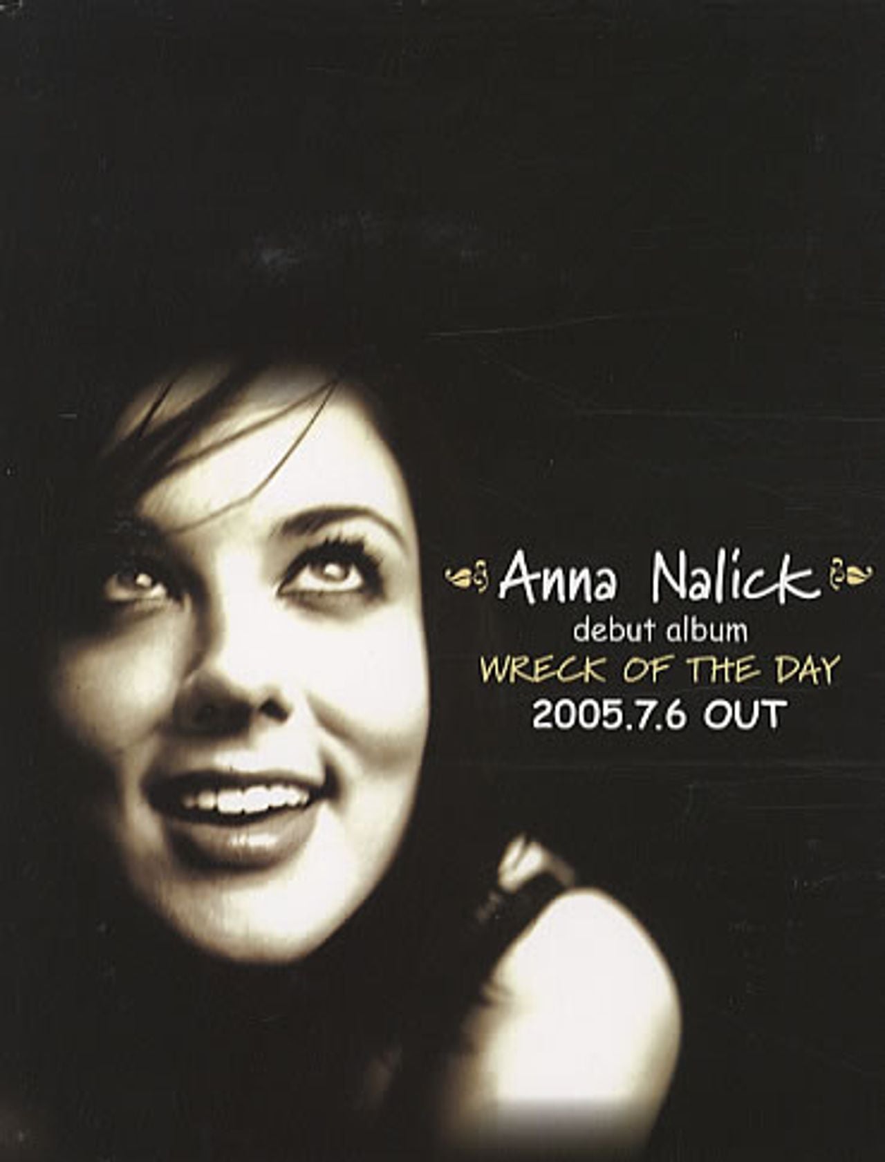 Anna Nalick Wreck Of The Day Album Sampler Japanese Promo Cd Single