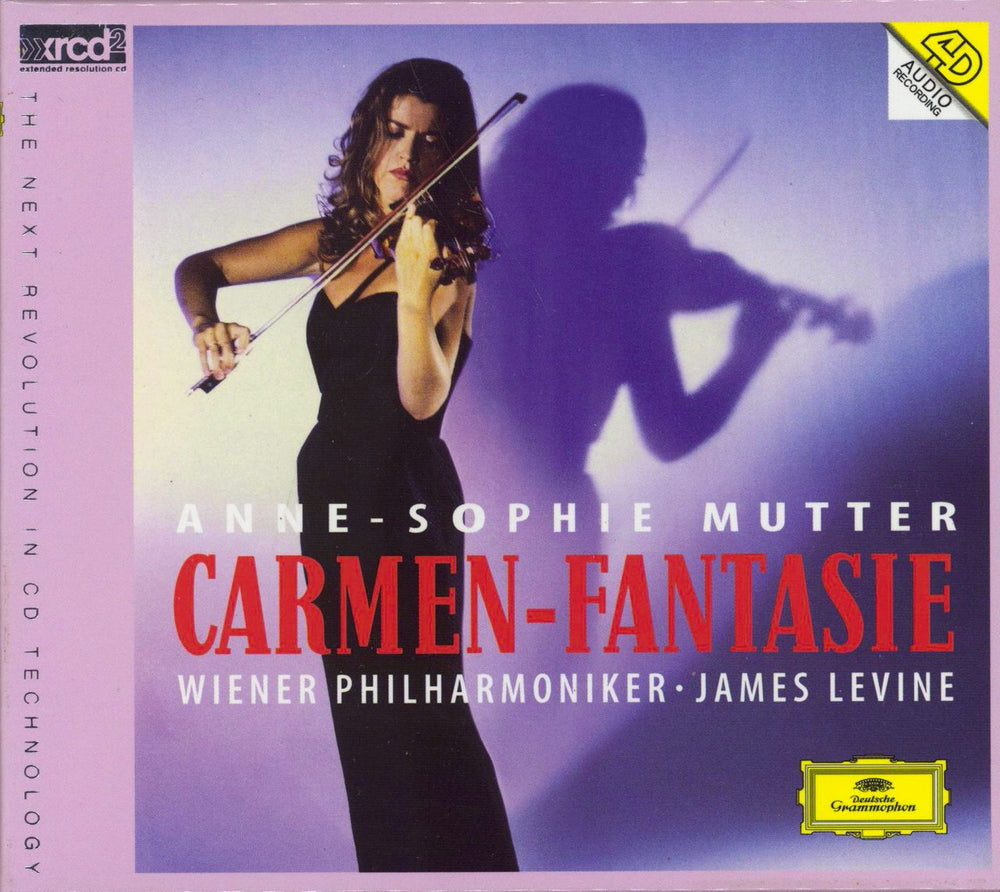 Anne-Sophie Mutter Carmen-Fantasie Japanese CD album (CDLP) 480065-7