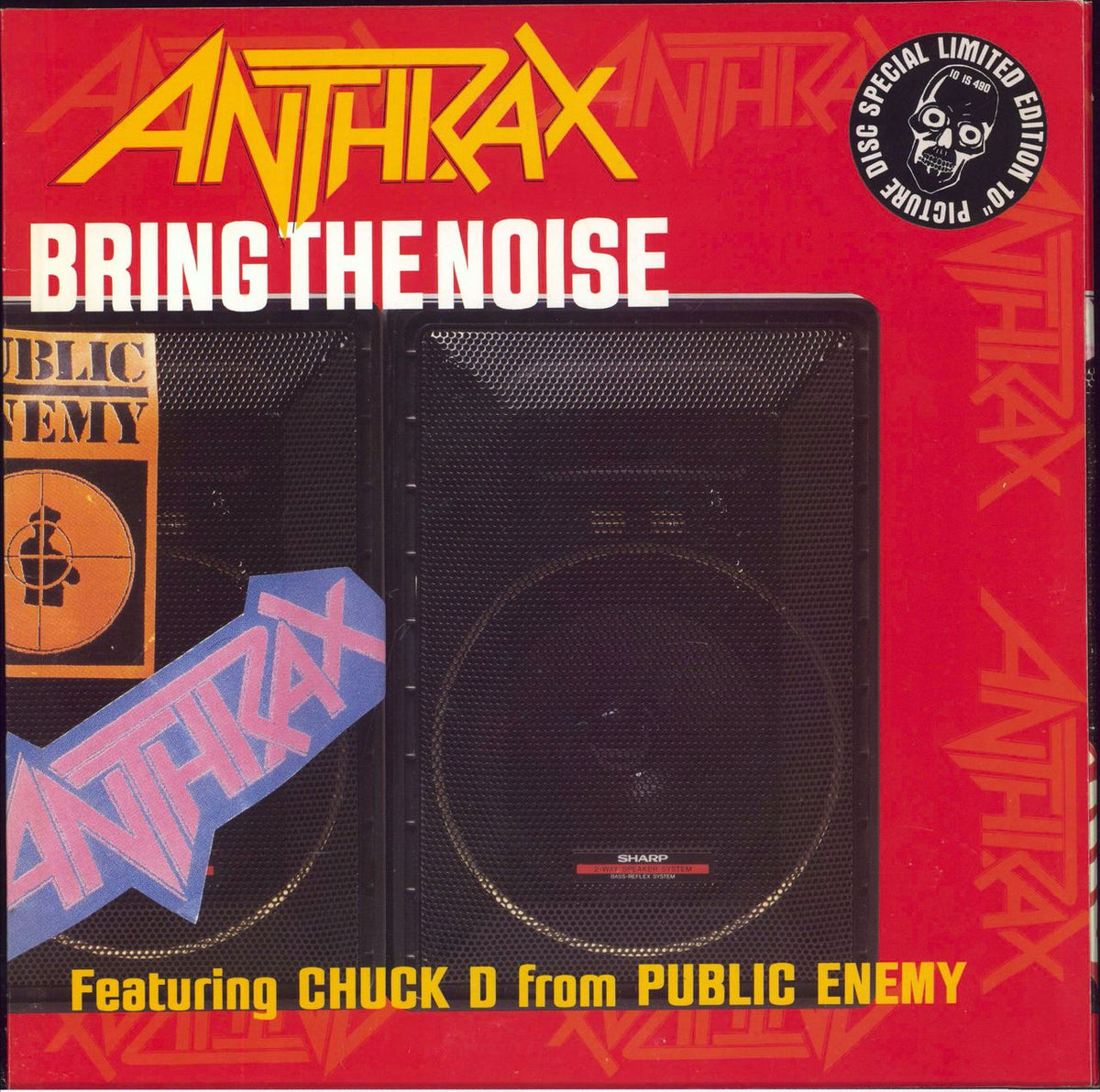 限定ピクチャーレコードです【超レア】ANTHRAX / BRING THE NOISE