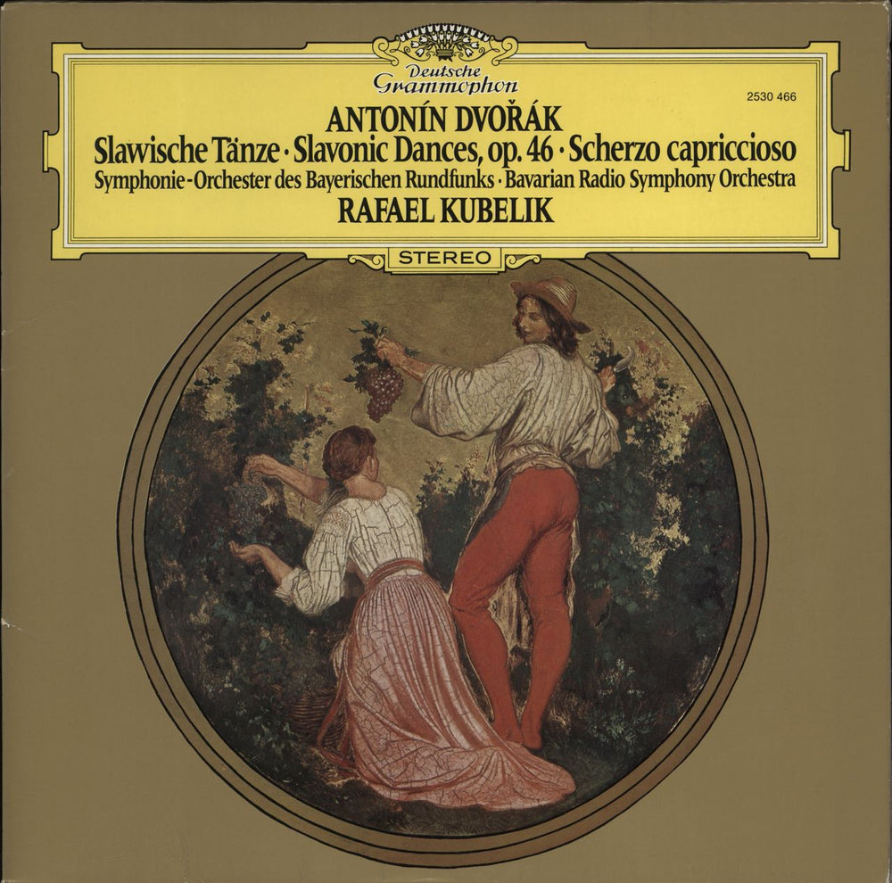 Antonín Dvorák Dvorák: Slawische Tänze, Op. 46 • Slavonic Dances, Op. 46 • Scherzo Capriccioso UK vinyl LP album (LP record) 2530466