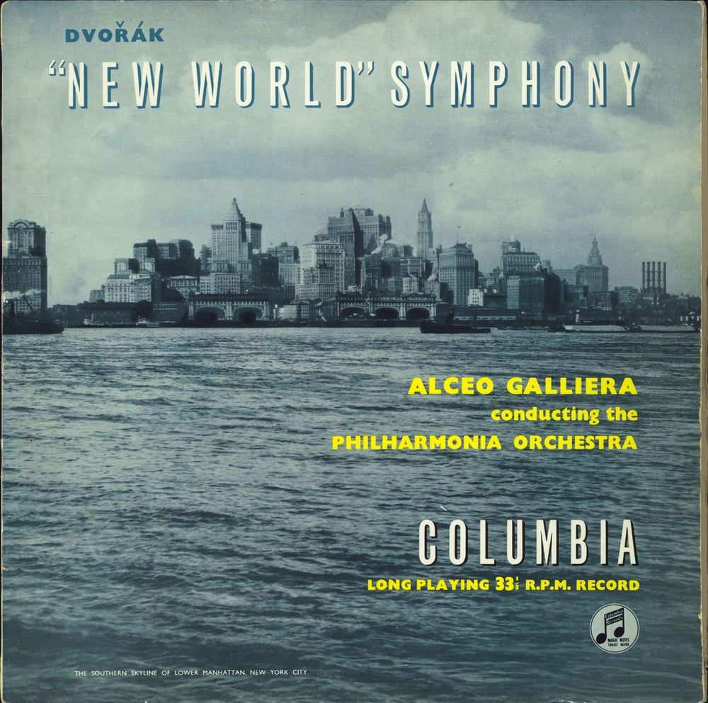 Antonín Dvorák "New World" Symphony UK vinyl LP album (LP record) 33SX1025