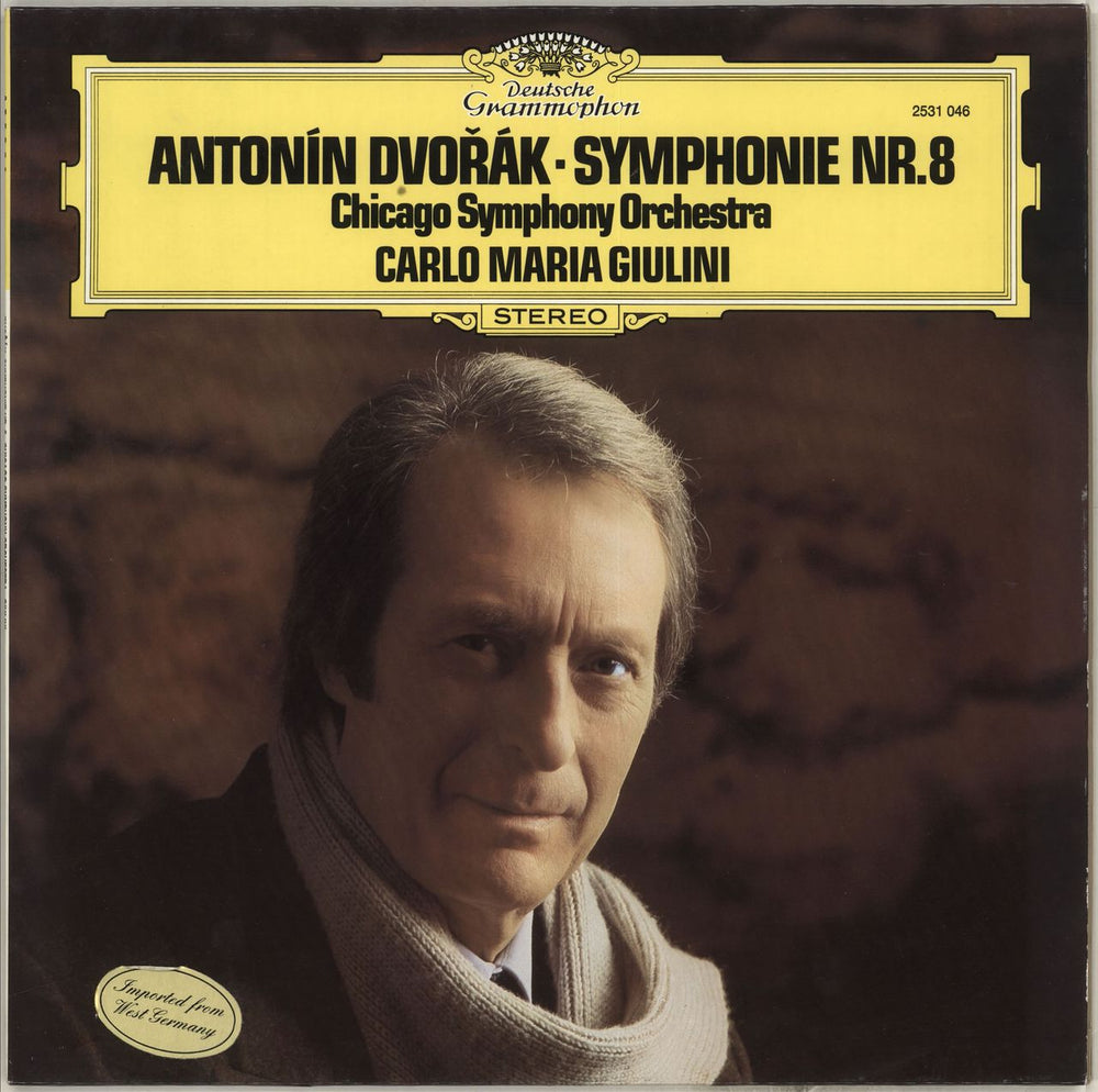 Antonín Dvorák Symphonie Nr. 8 German vinyl LP album (LP record) 2531046