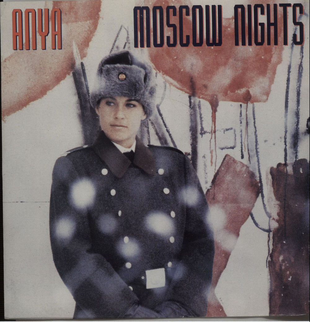 Anya Moscow Nights UK 7" vinyl single (7 inch record / 45) ESP8