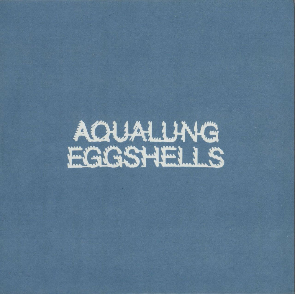 Aqualung Eggshells UK Promo CD-R acetate PROMOBMG1095