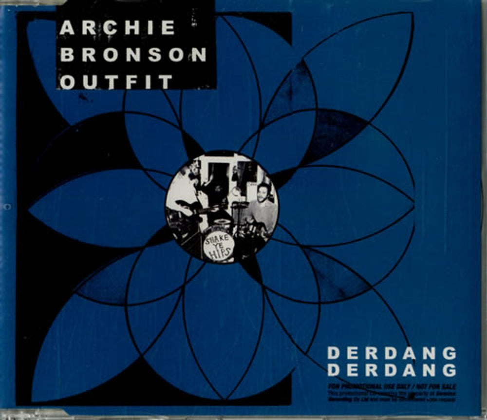 Archie Bronson Outfit Derdang Derdang UK Promo CD album (CDLP) WIGCD164P