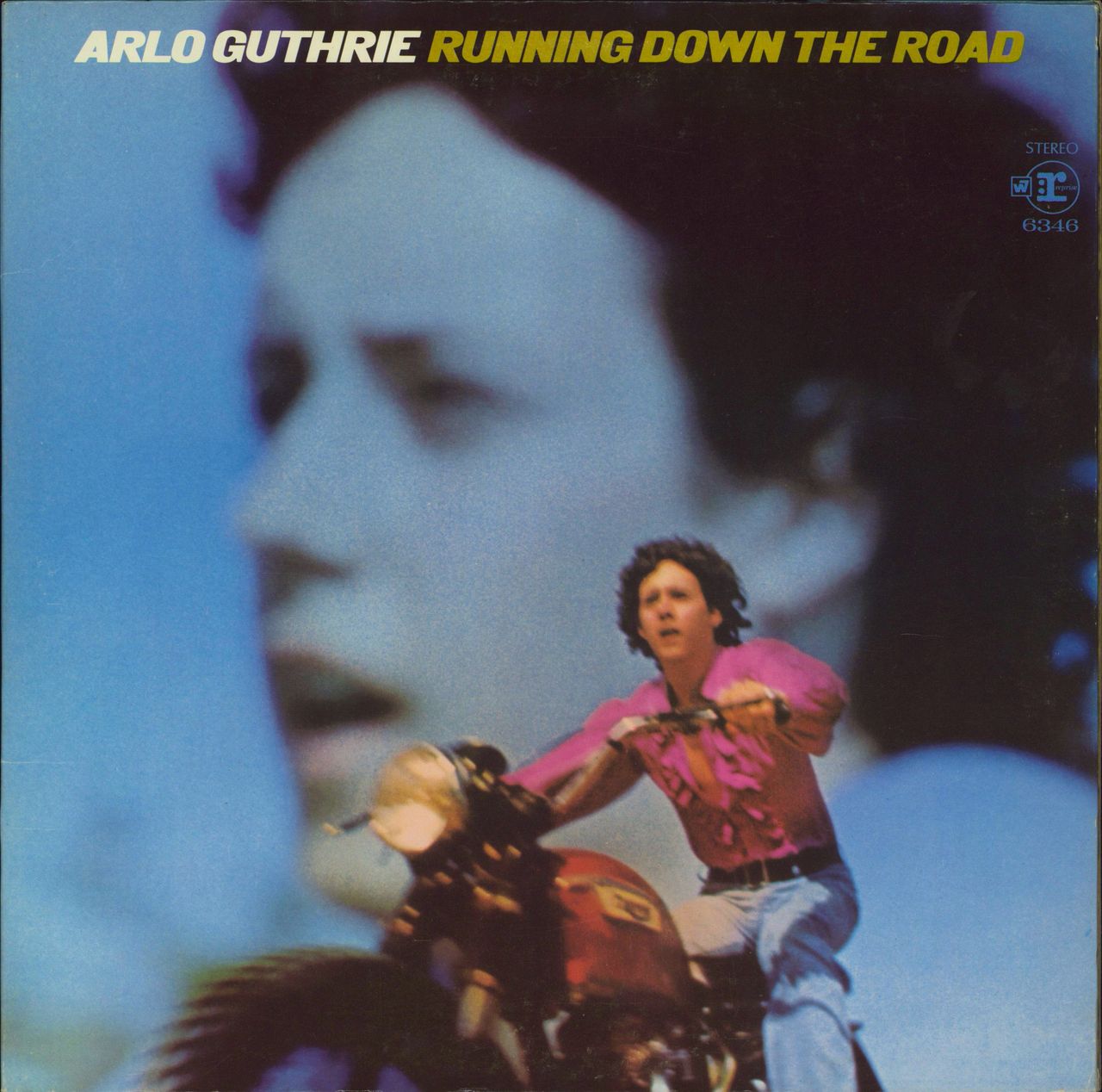 Arlo Guthrie Running Down The Road US vinyl LP album (LP record) 6346