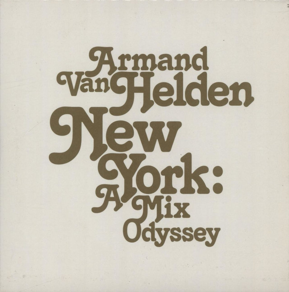Armand Van Helden New York - A Mix Odyssey UK Promo CD single (CD5 / 5") ECB65CDP