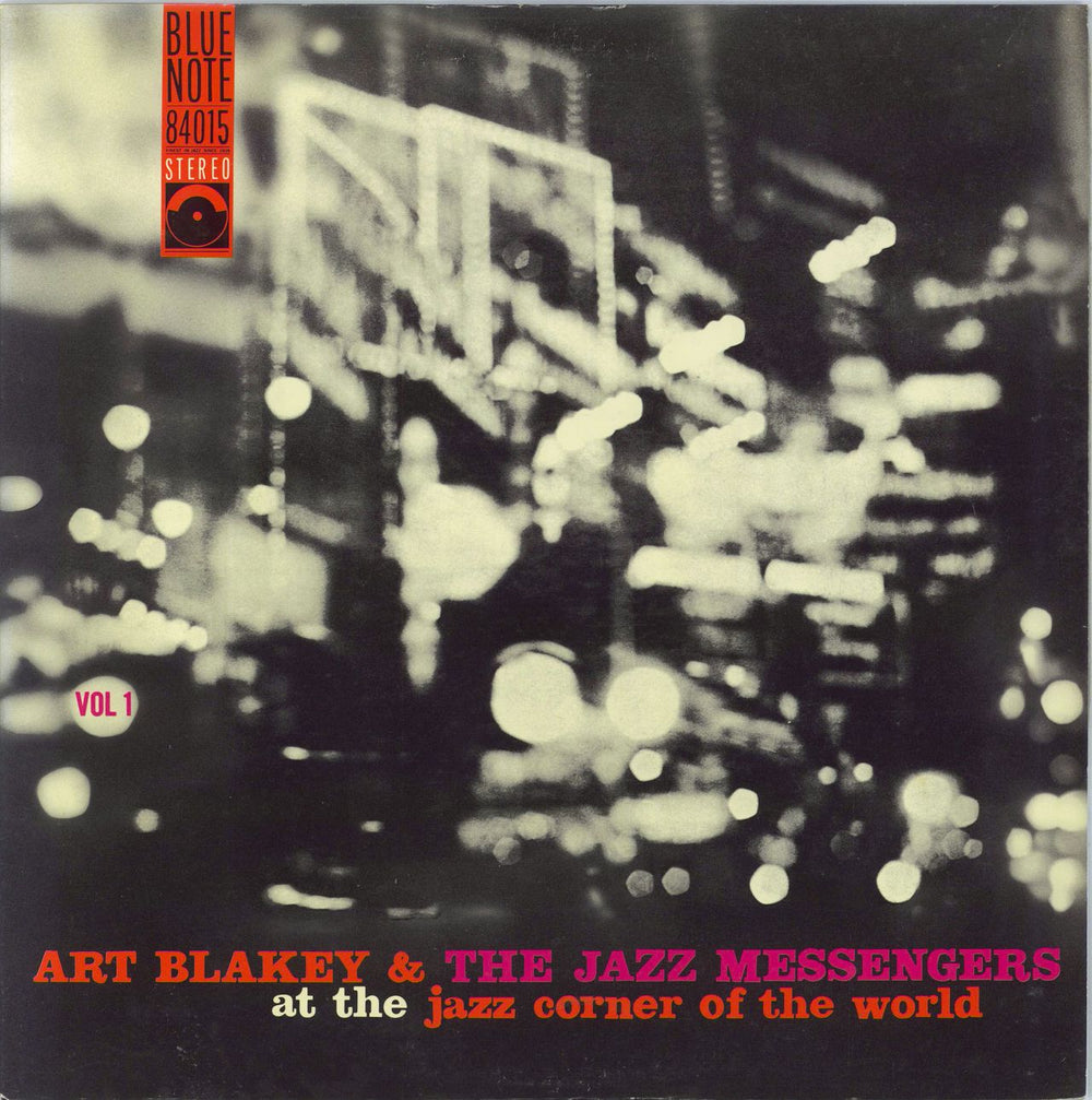 Art Blakey & The Jazz Messengers At The Jazz Corner Of The World - Vol. 1 Japanese vinyl LP album (LP record) 84015