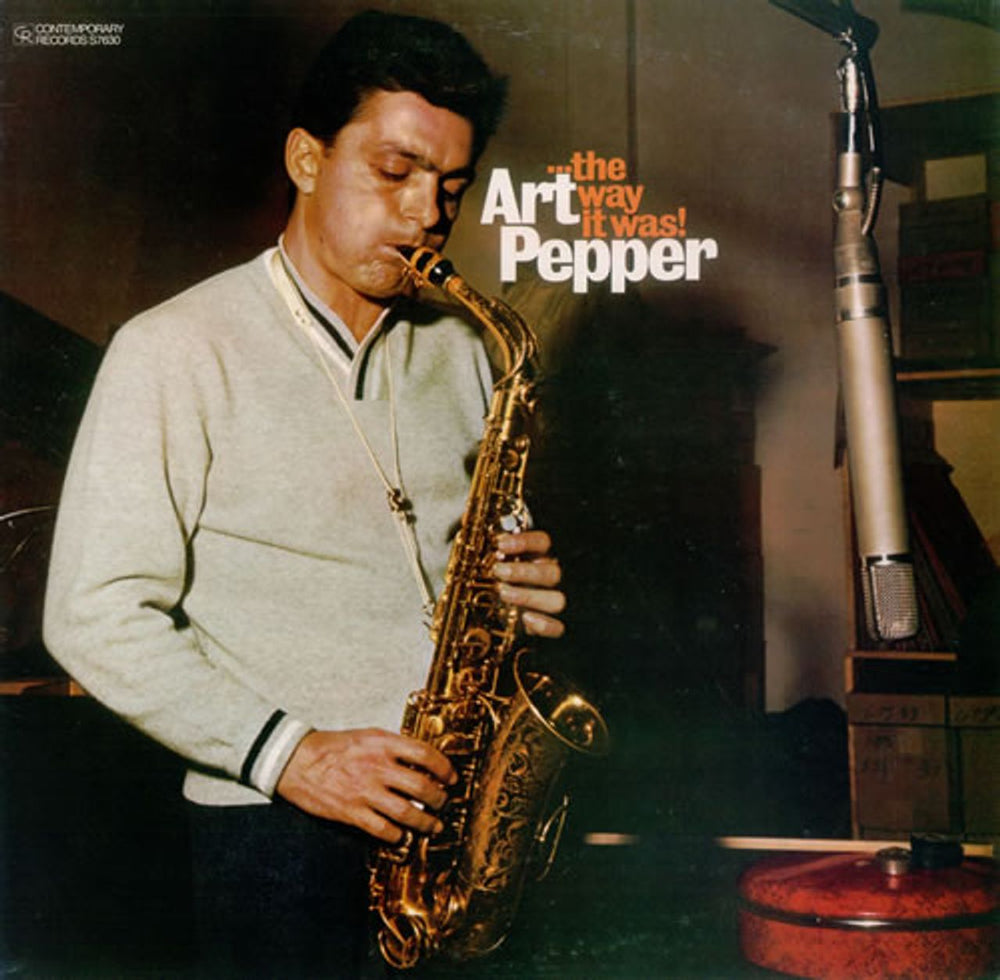 Art Pepper ...The Way It Was! US vinyl LP album (LP record) S7630