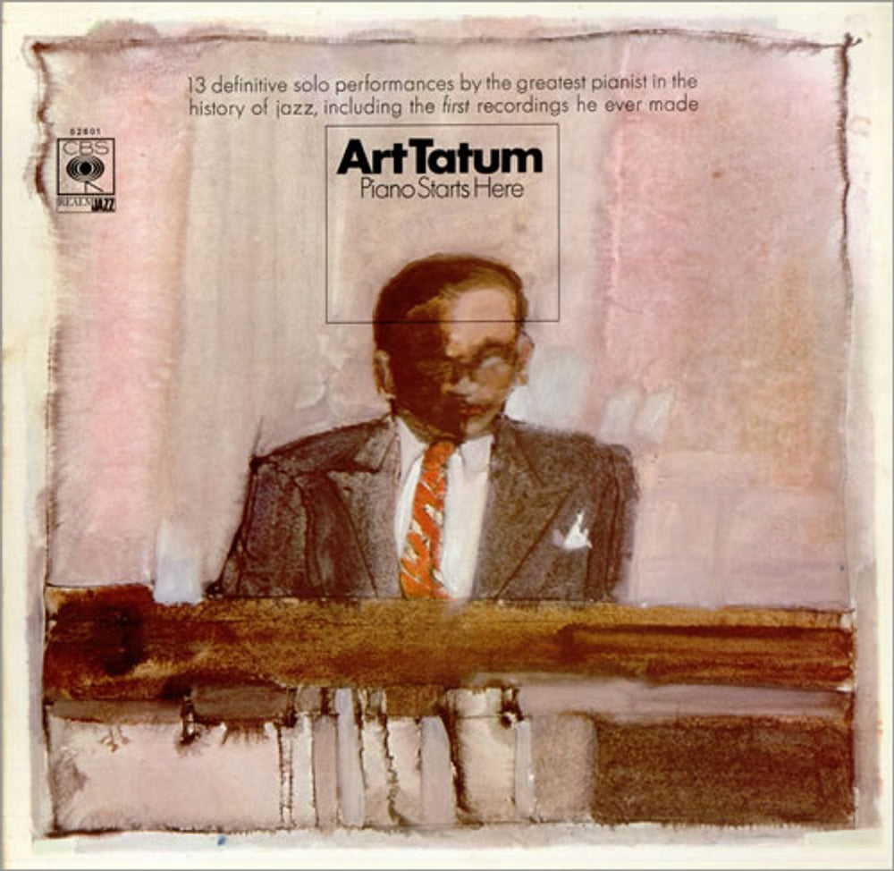 Art Tatum Piano Starts Here UK vinyl LP album (LP record) RM52601