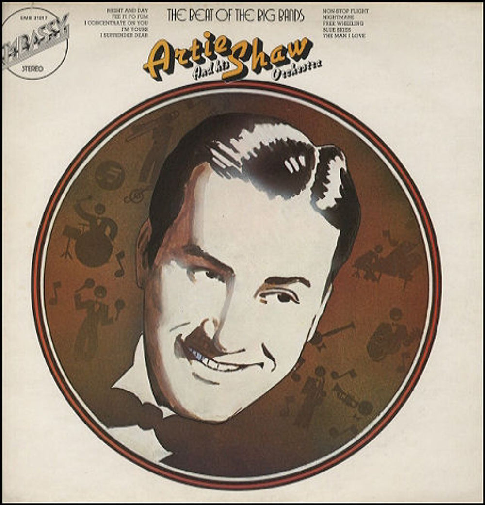 Artie Shaw The Beat Of The Big Bands UK vinyl LP album (LP record) EMB31017