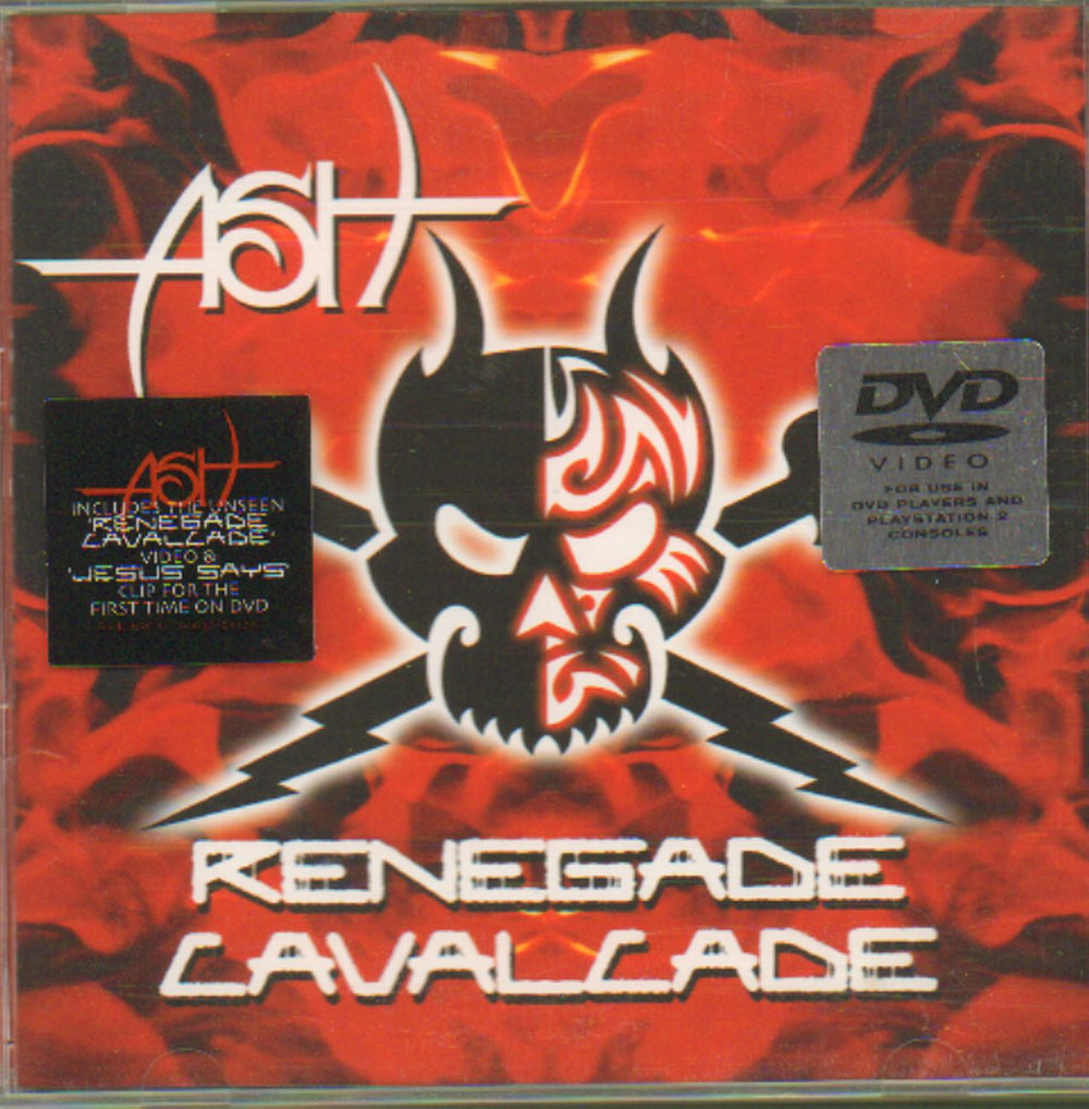 Ash Renegade Cavalcade UK Promo DVD Single ASH03DVD
