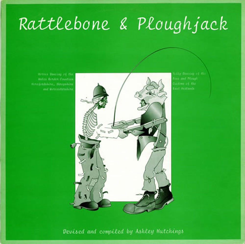 Ashley Hutchings Rattlebone & Ploughjack UK vinyl LP album (LP record) HELP24