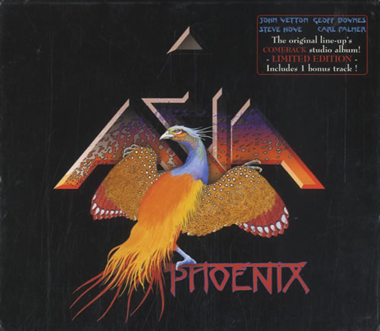 Asia Phoenix Italian CD album (CDLP) FRCD370