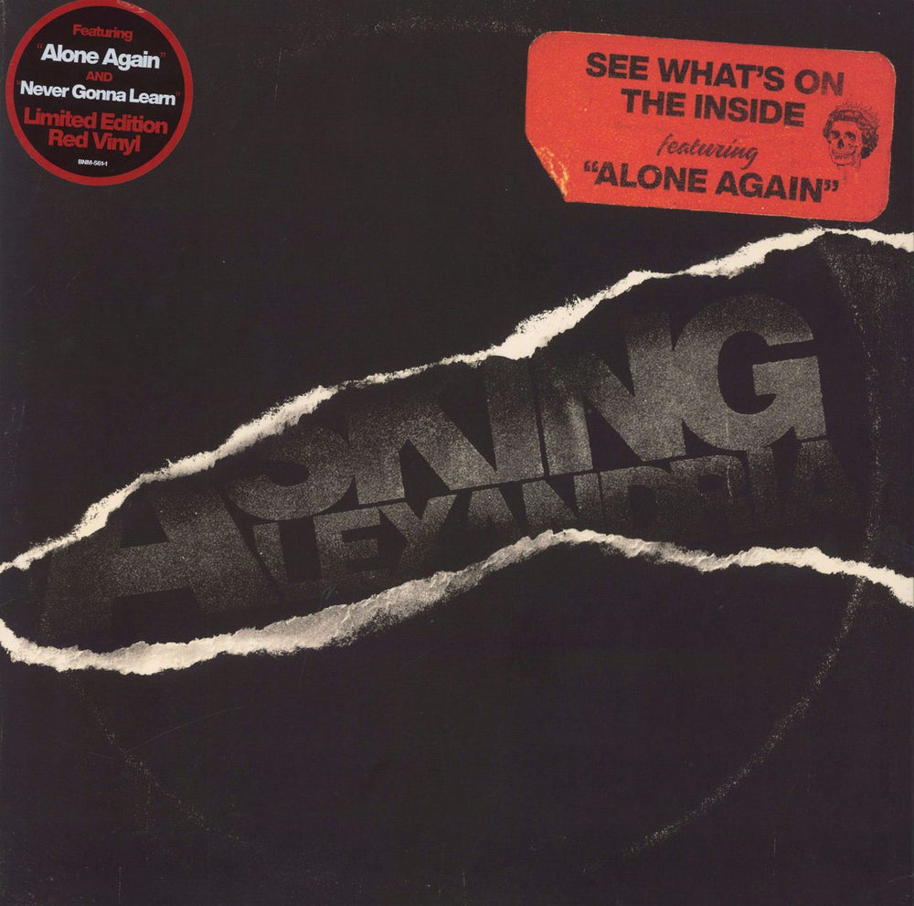 Asking Alexandria See What's On The Inside - Red Vinyl US vinyl LP album (LP record) BNM561-1