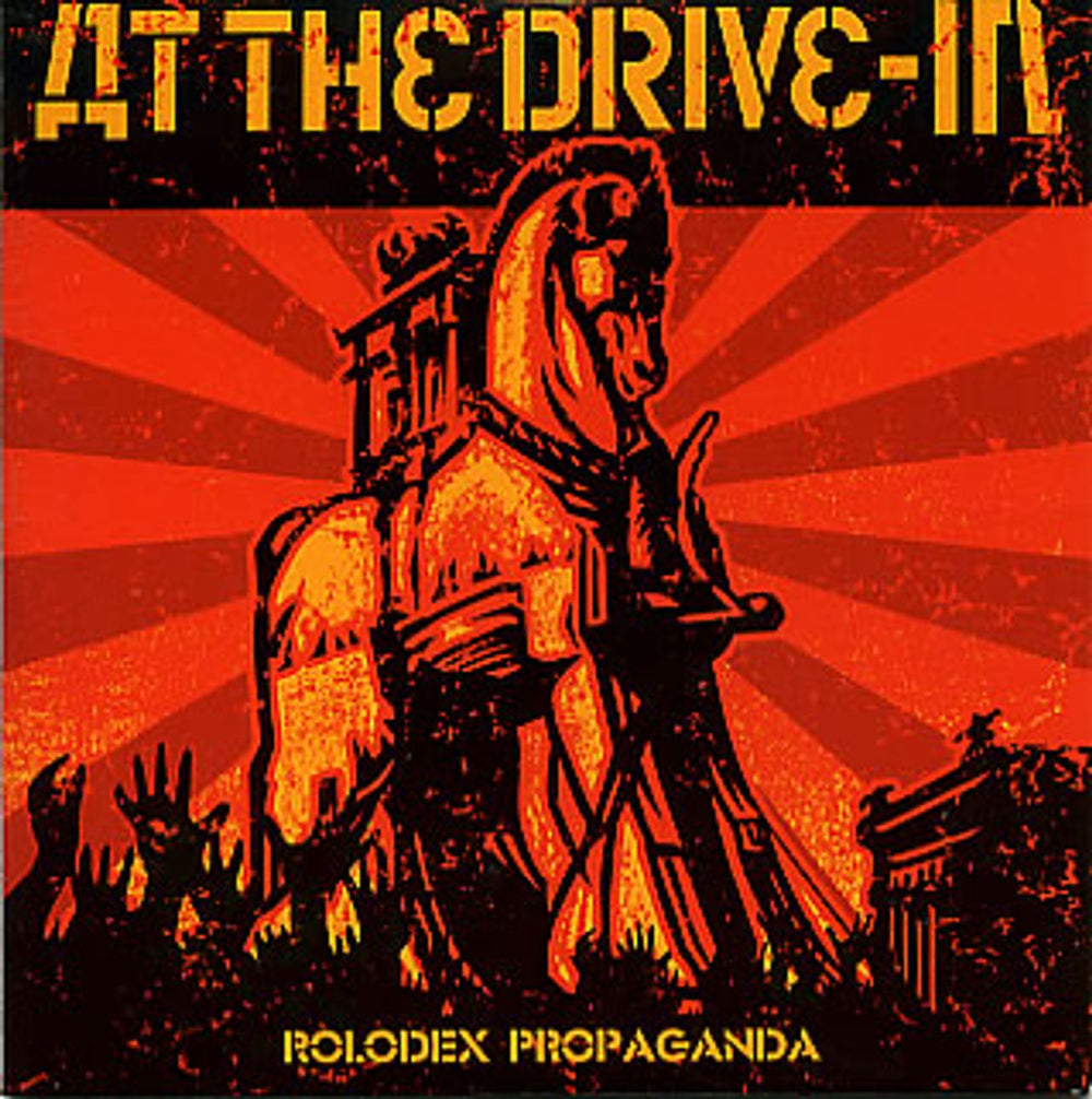 At The Drive-In Rolodex Propaganda UK Promo CD single (CD5 / 5") VUSCDJ189