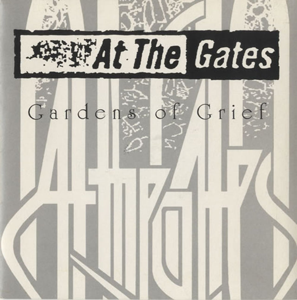 At The Gates Gardens Of Grief EP - Yellow Vinyl UK 7" vinyl single (7 inch record / 45) CC7