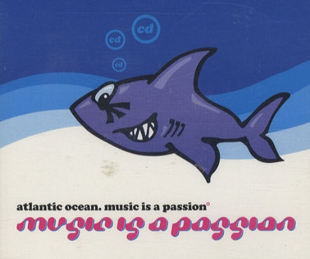 Atlantic Ocean Music Is A Passion UK CD single (CD5 / 5") BLOCCD017