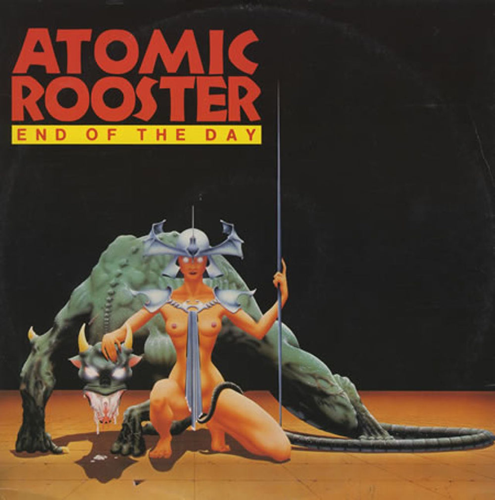 Atomic Rooster End Of The Day UK 12" vinyl single (12 inch record / Maxi-single) POSPX408