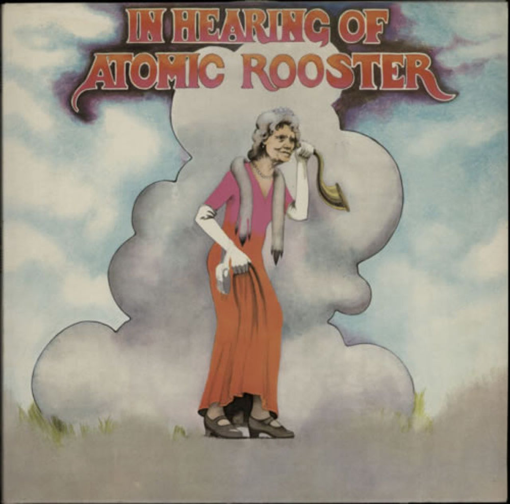 Atomic Rooster In Hearing Of - EX UK vinyl LP album (LP record) PEG1